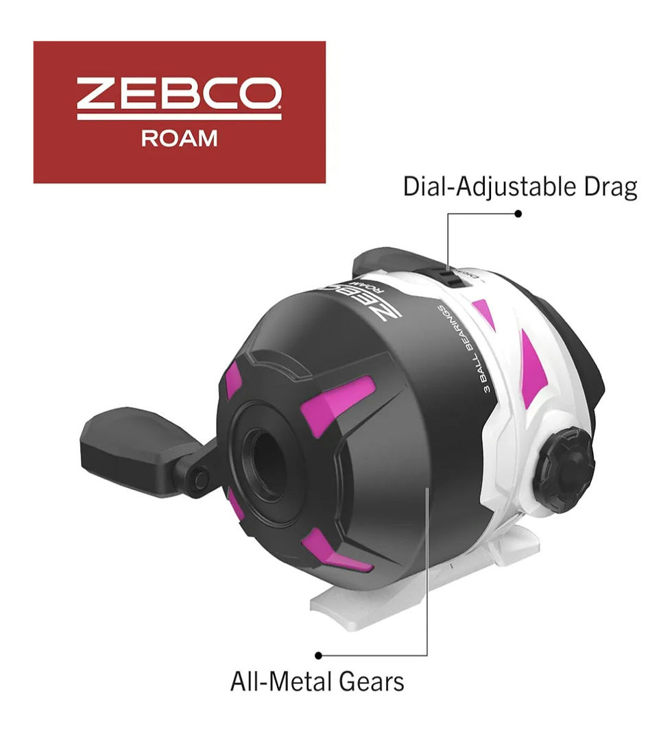 Thumbnail: Zebco Roam Spincast 6'2 Combo 2 Peace