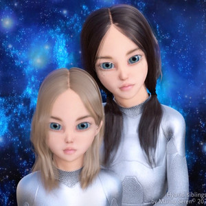 Pleiadian Hybrid Sisters