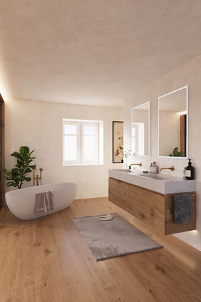 Badezimmer in Schlafzimmer 2