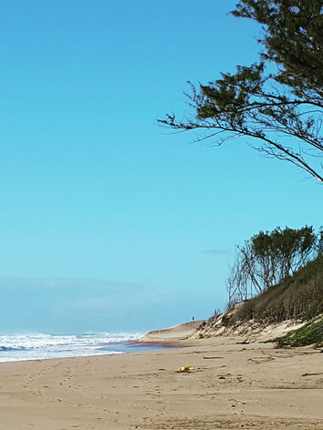Golden beaches in South Africa