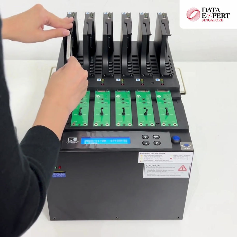 Thumbnail: NVMe SATA SSD Duplicator/Eraser PH600
