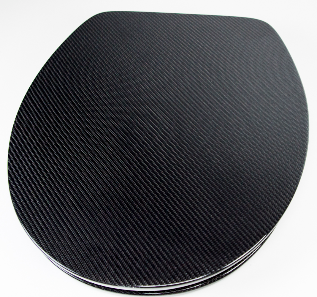Toilettensitz Carbon
