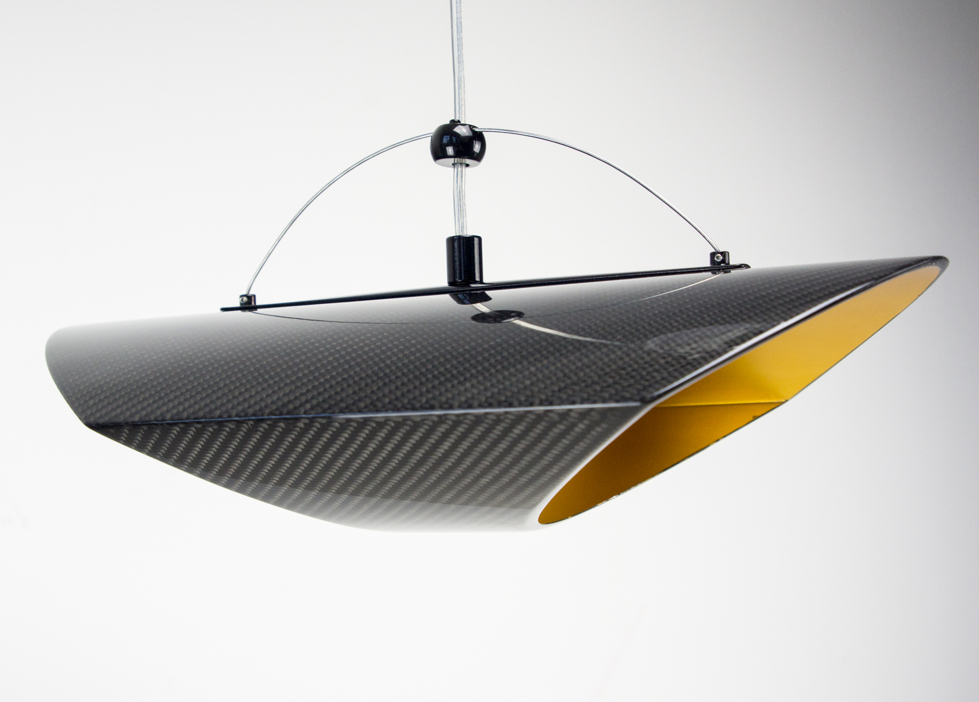 Designer Pendelleuchte Carbon