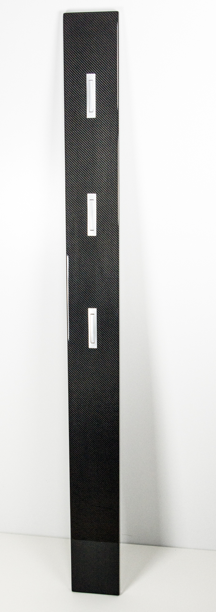 Edles Carbon Garderobenpaneel