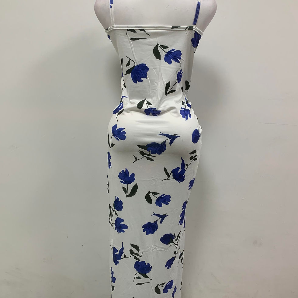 Thumbnail: Vestido Longo Floral Elegance