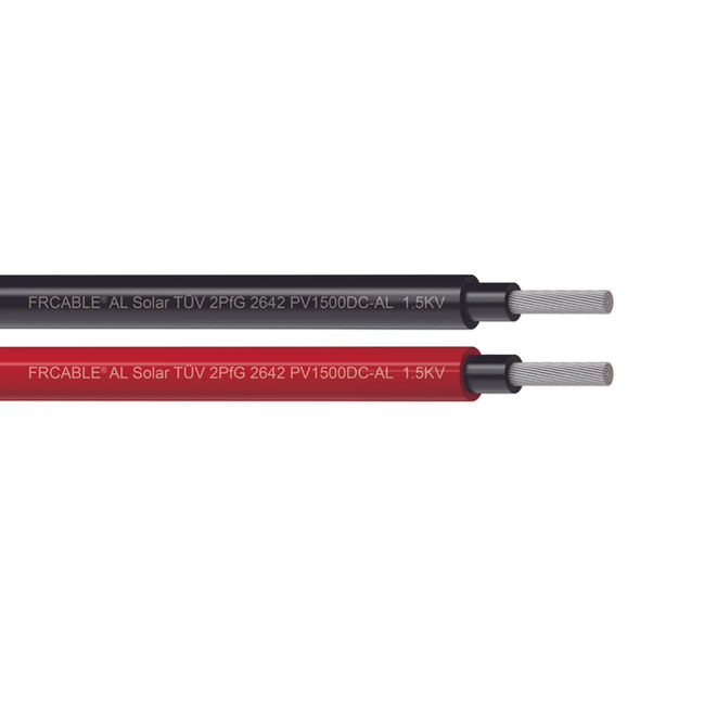 FRCABLE AL Solar TÜV 2PfG 2642 PV1500DC-AL  1.5KV