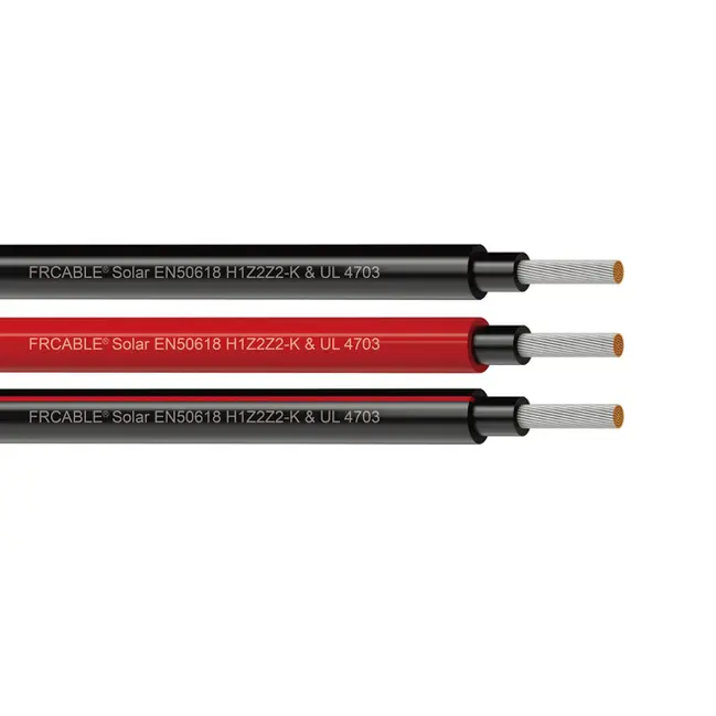 FRCABLE Solar EN50618 H1Z2Z2-K & UL 4703       1.5KV