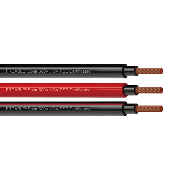 FRCABLE Solar 600V HCV PSE Certificated