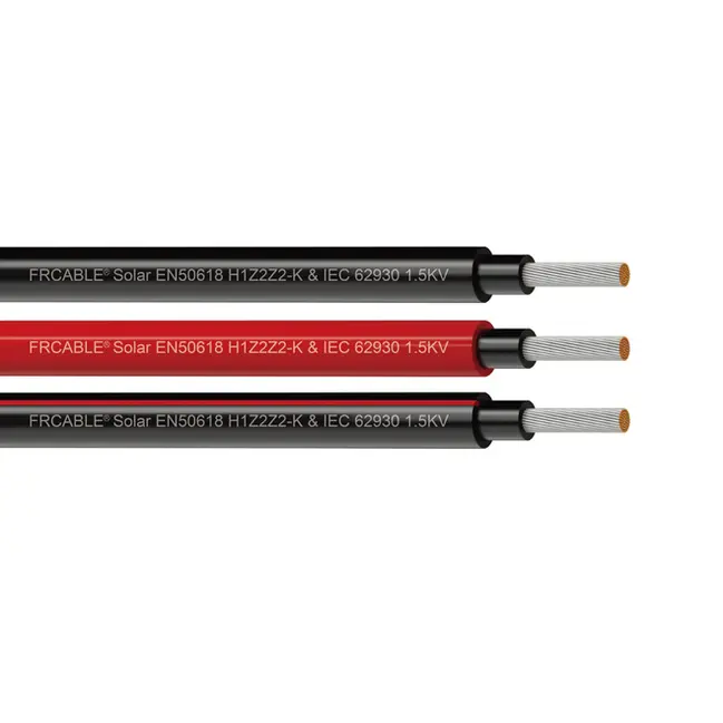 FRCABLE Solar EN50618 H1Z2Z2-K & IEC 62930 1.5KV