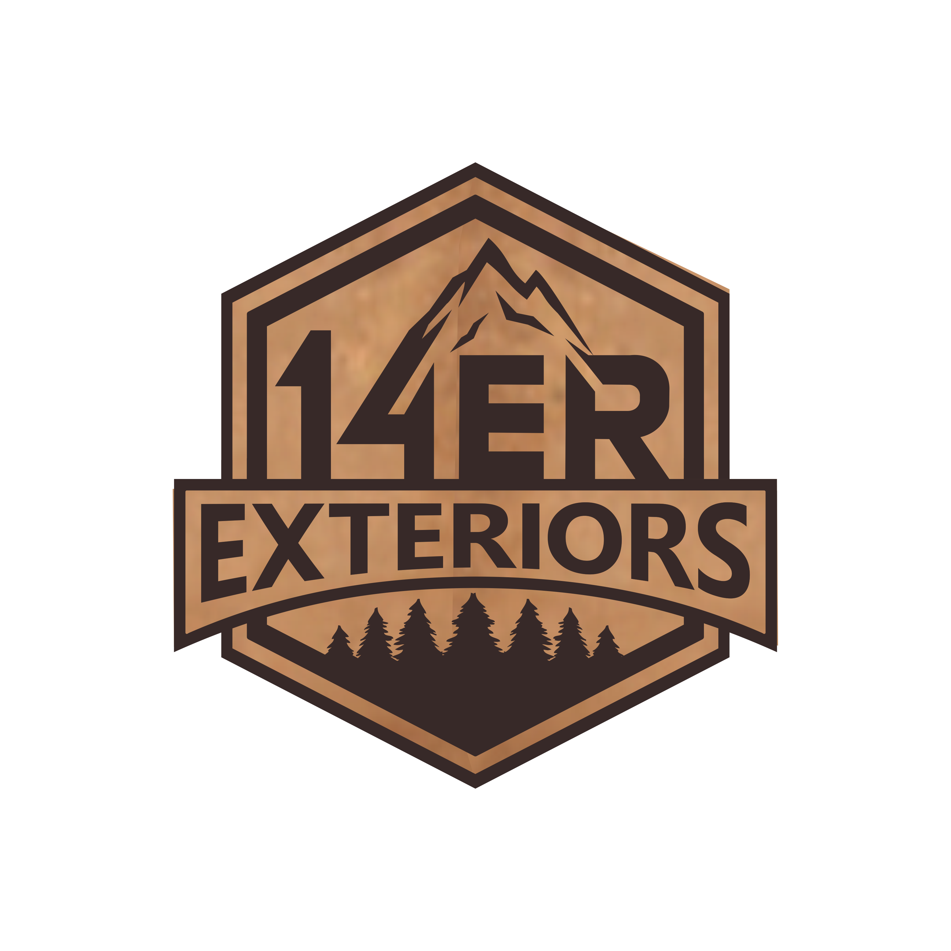 The 14er Exteriors crew on a Colorado home