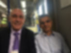 By train with Sadiq Khan