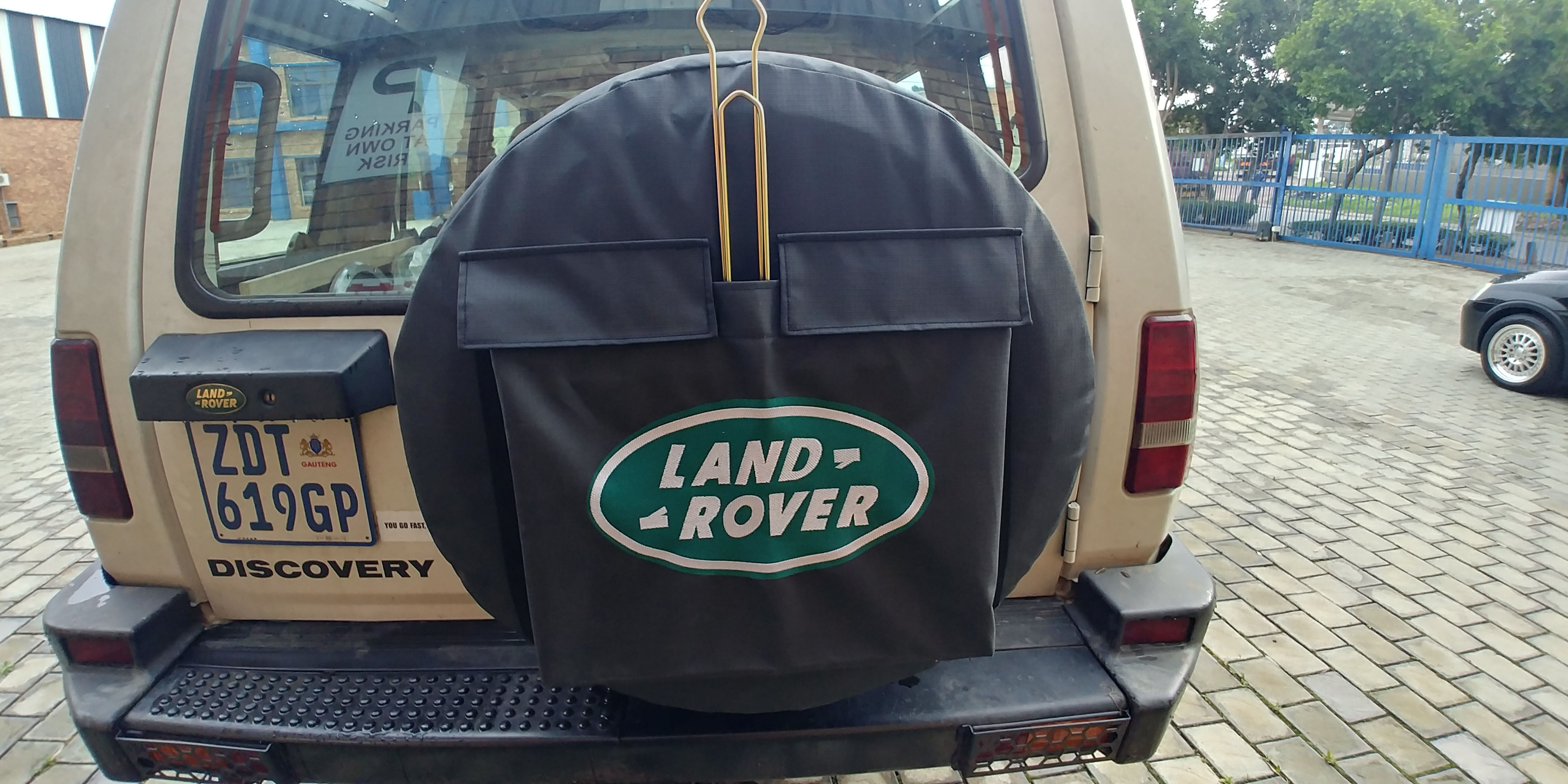 Custom Spare Wheel Cover - Ripstop Canvas