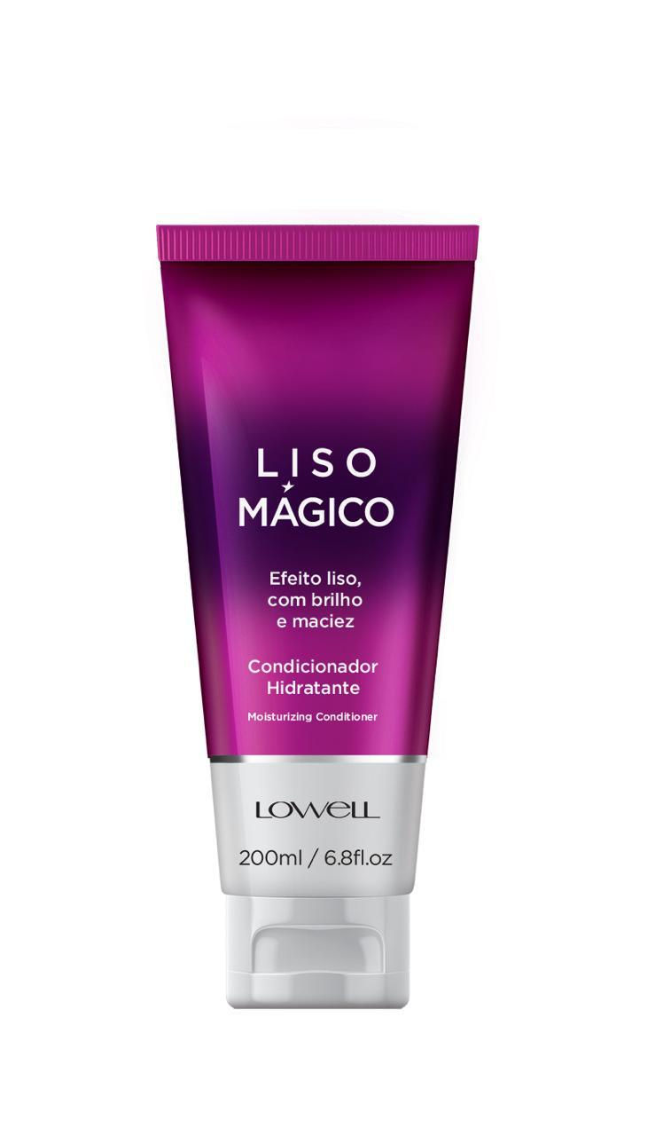 Acondicionador hidratante liso mágico Lowell 200ml