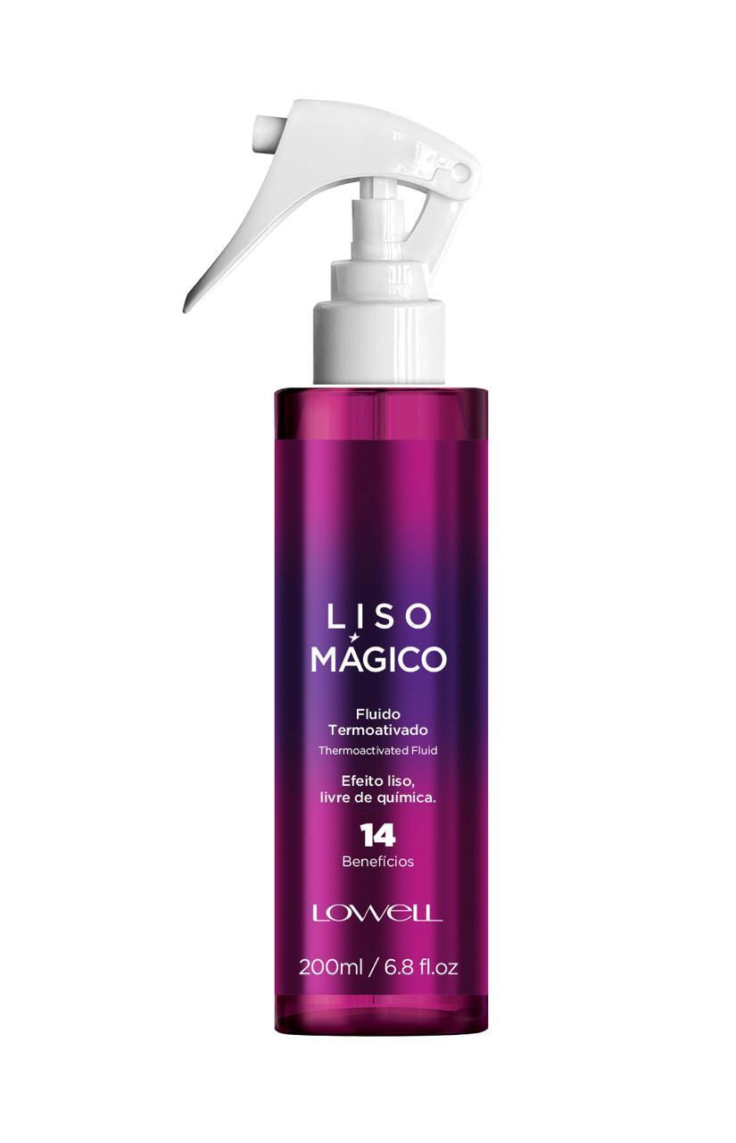 Fluido Termo Activado Lowell Liso Mágico 200 ml