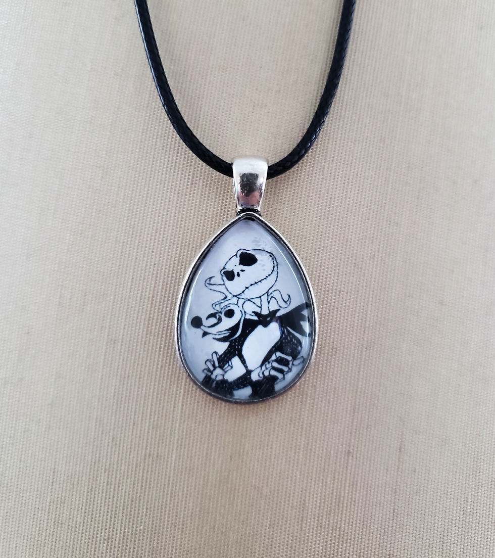 Thumbnail: Night mare Pendant w/clasp cord