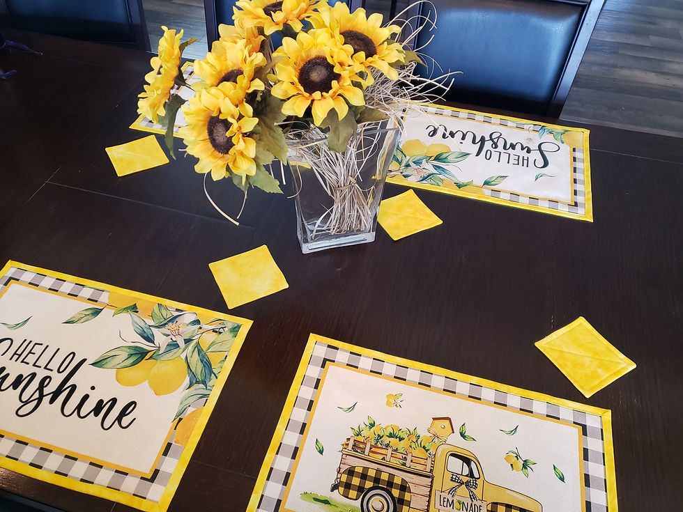 Thumbnail: Lemon Truck Placemat Set of 4