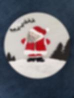 Thumbnail: 8" Hand Painted Santa Left Behind