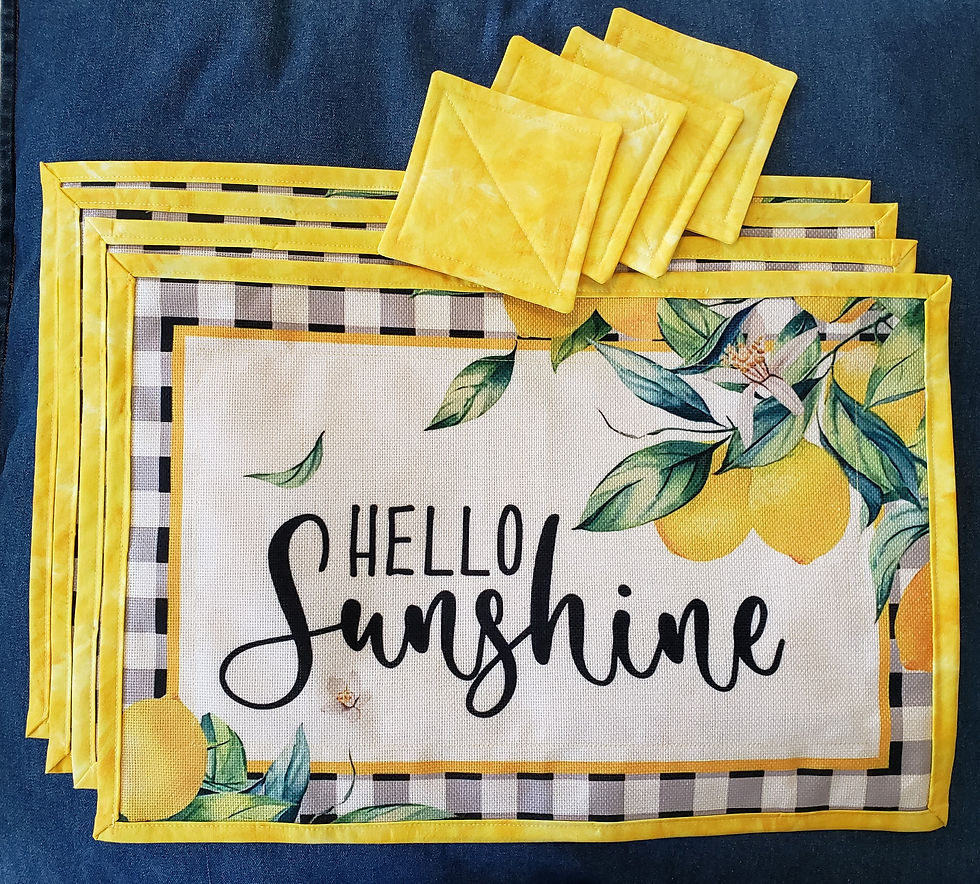 Thumbnail: Lemon Truck Placemat Set of 4