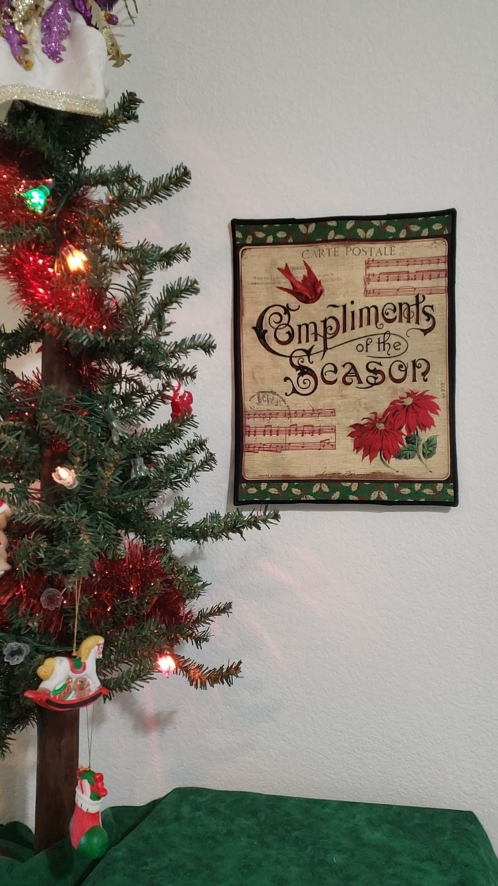 Thumbnail: Christmas Cardinal Wall Decor 10" x 13"