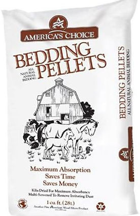 American Wood FIBERS PELLETS. America's Choice Bedding Pellets are specially designed to provide super absorbency for long lasting use.