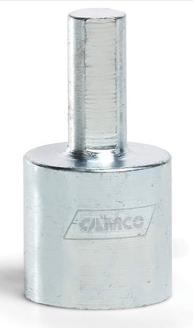 Camco's Leveling Scissor Jack Drill Socket helps reduce the time and effort it takes to raise and lower your RV's scissor jack stands. Use with DEWALT cordless drill.