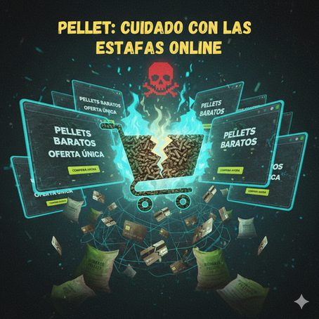 Estafas en la venta de pellets online