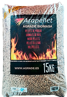 Saco de pellets de Arapellet