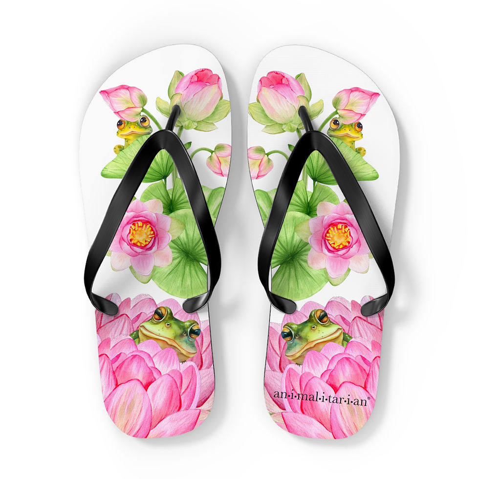 SMILE - Flip Flops (White) more colors