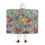 Thumbnail: Moth Gala - Hooded Sherpa Fleece Blanket (cloud) 