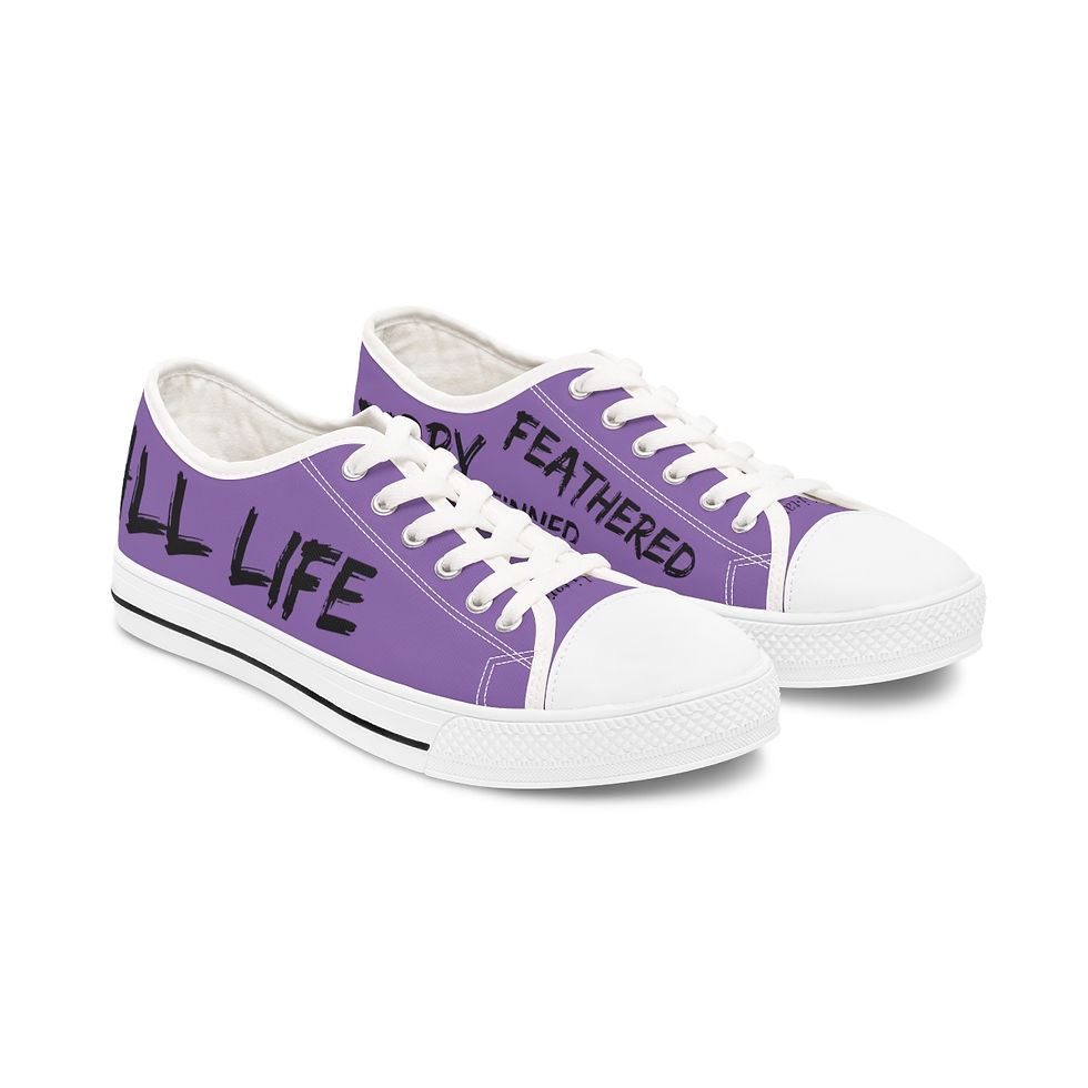 Thumbnail: All Life - Women's Low Top Sneakers (Amethyst)