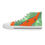 Thumbnail: Luna Moth  - Women's High Top Sneakers (Persimmon)