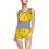 Thumbnail: Comet Moth - Women's Vintage Swimsuit (Cloud)