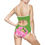 Thumbnail: Smile - Women's One-piece Swimsuit (Grass) more colors