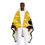 Thumbnail: Comet Moth - Hooded Sherpa Fleece Blanket (black) 