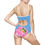 Thumbnail: Smile - Women's One-piece Swimsuit (Sky) more colors