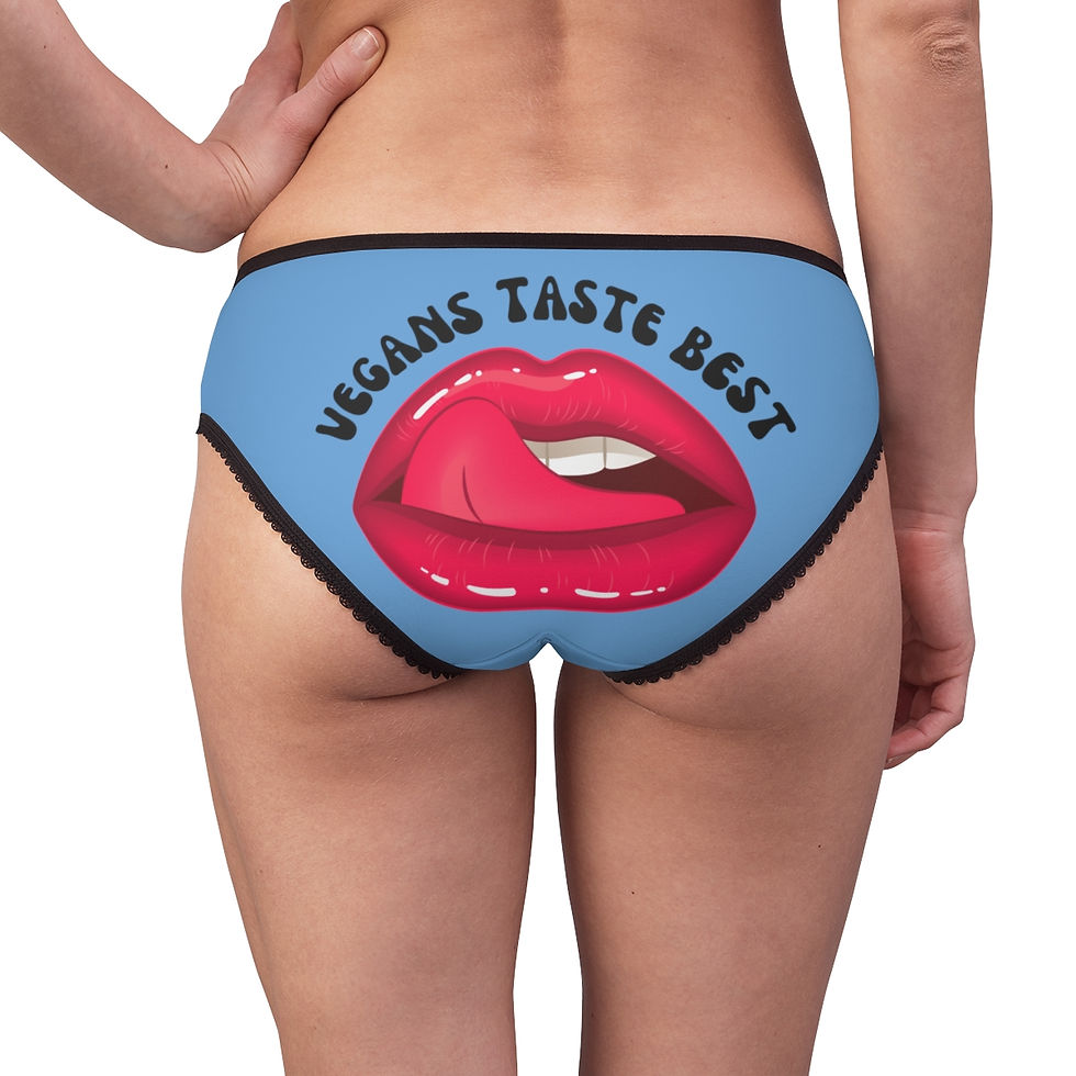 Vegan's Taste Best - Women's Briefs (Sky)