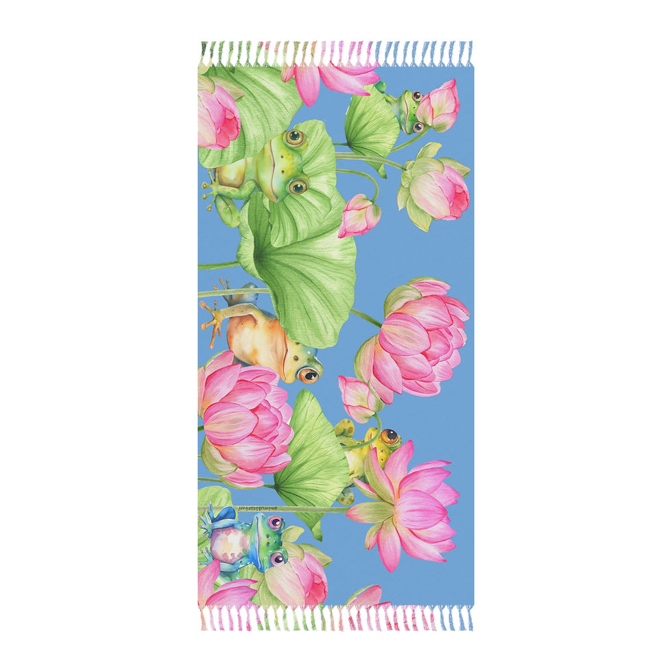 SMILE Boho Beach Cloth (Sky) more colors