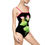 Thumbnail: Smile - Women's One-piece Swimsuit (Black) more colors