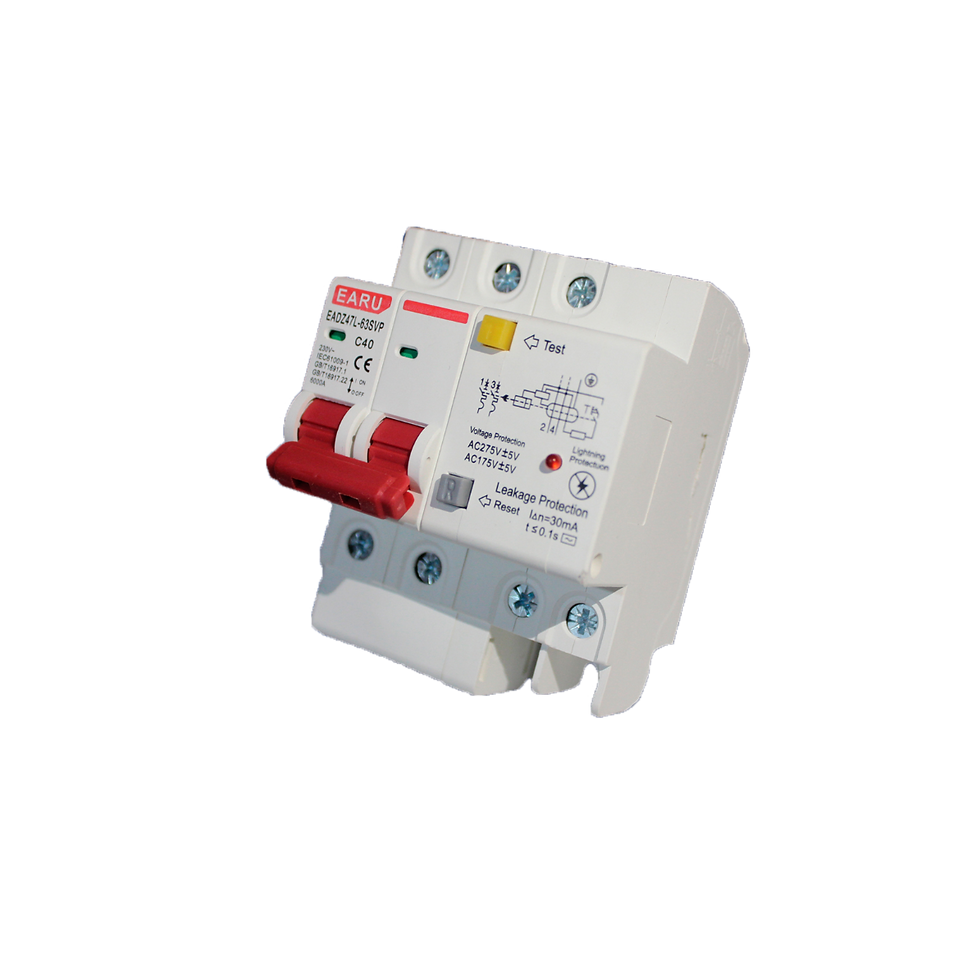 Limitador de sobretensión 2x40 A