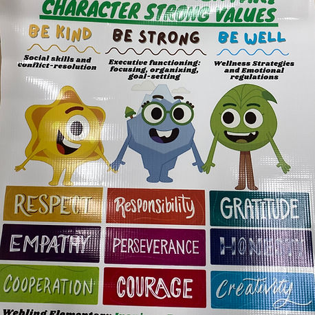Webling Elementary Powerful Words Event