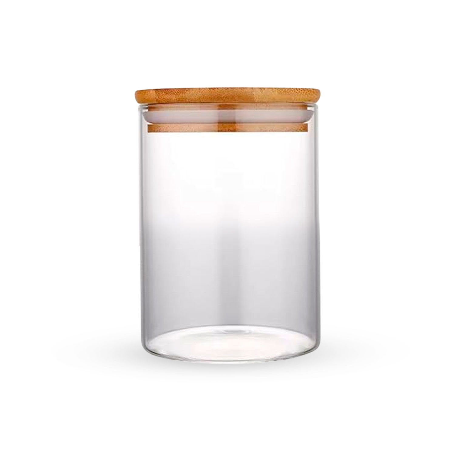 400ML Seasonings With Bamboo Lid Airtight Pot For Food Condiments