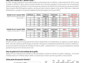 Faiblesse de nos salaires.                   Augmenter nos rémunérations : c'est urgent !                                                 