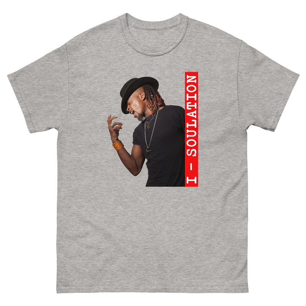 Thumbnail: Men's Heavyweight T Shirt - I - Soulation