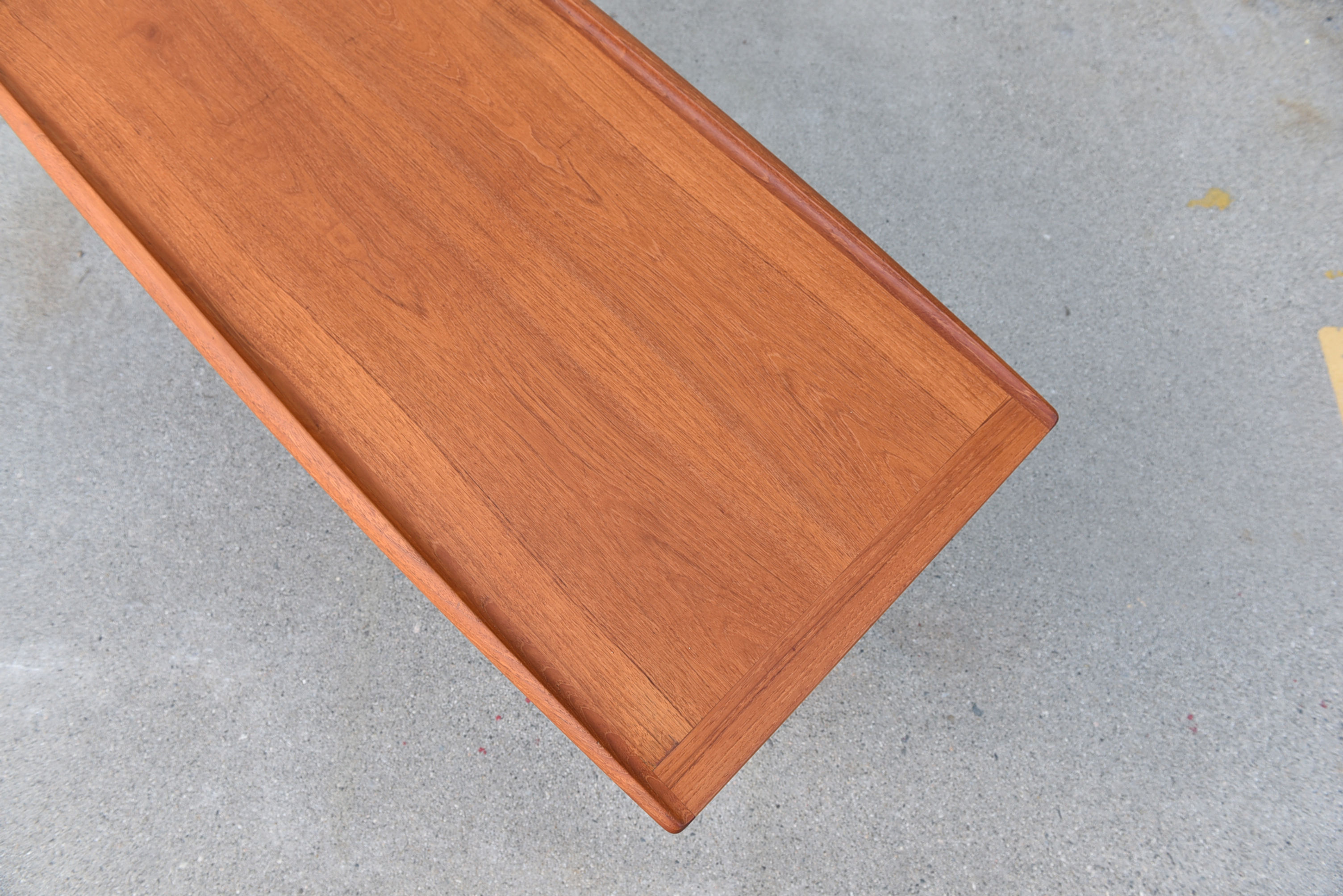 Danish vintage teak coffee table by Grete Talk