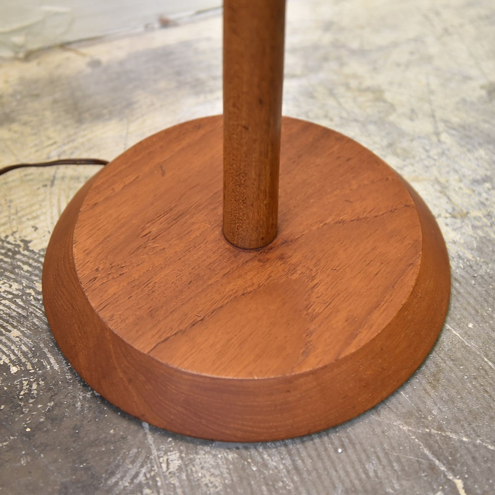 섬네일: Vintage MCM Teak Floor Lamp