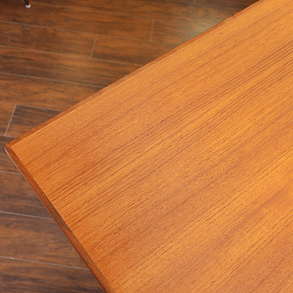 Thumbnail: Vintage Teak & Afrormosia Executive Desk by R.S Associates, Canada