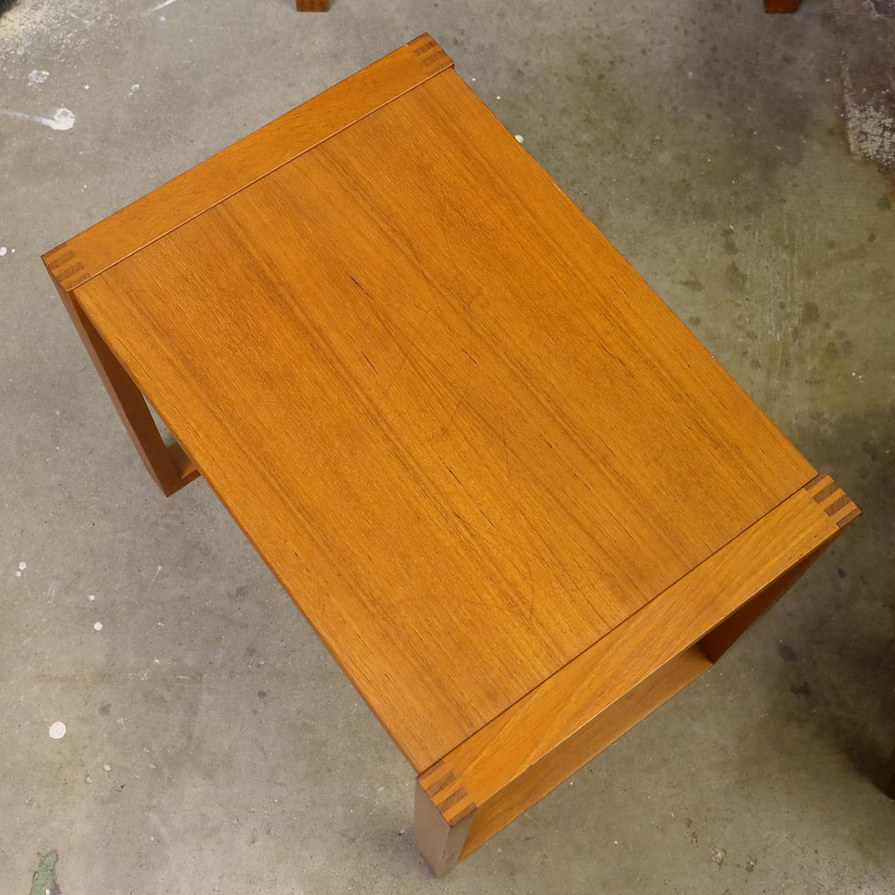 Thumbnail: Vintage Danish Teak Nesting Tables