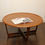 섬네일: Mid Century Modern Teak Round Coffee Table