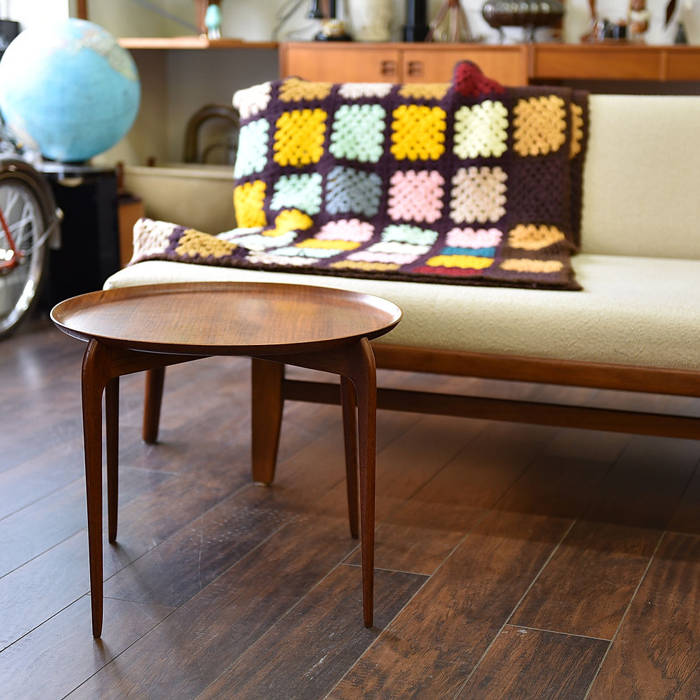 섬네일: Danish Teak Arne Wahl Iversen's Daybed Sofa