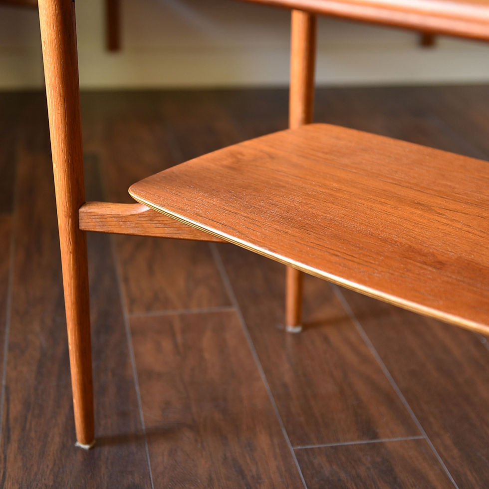 Thumbnail: Danish Teak Side Table by Torben Strandgaard